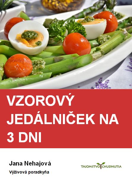 Vzorový jedálniček na 3 dni